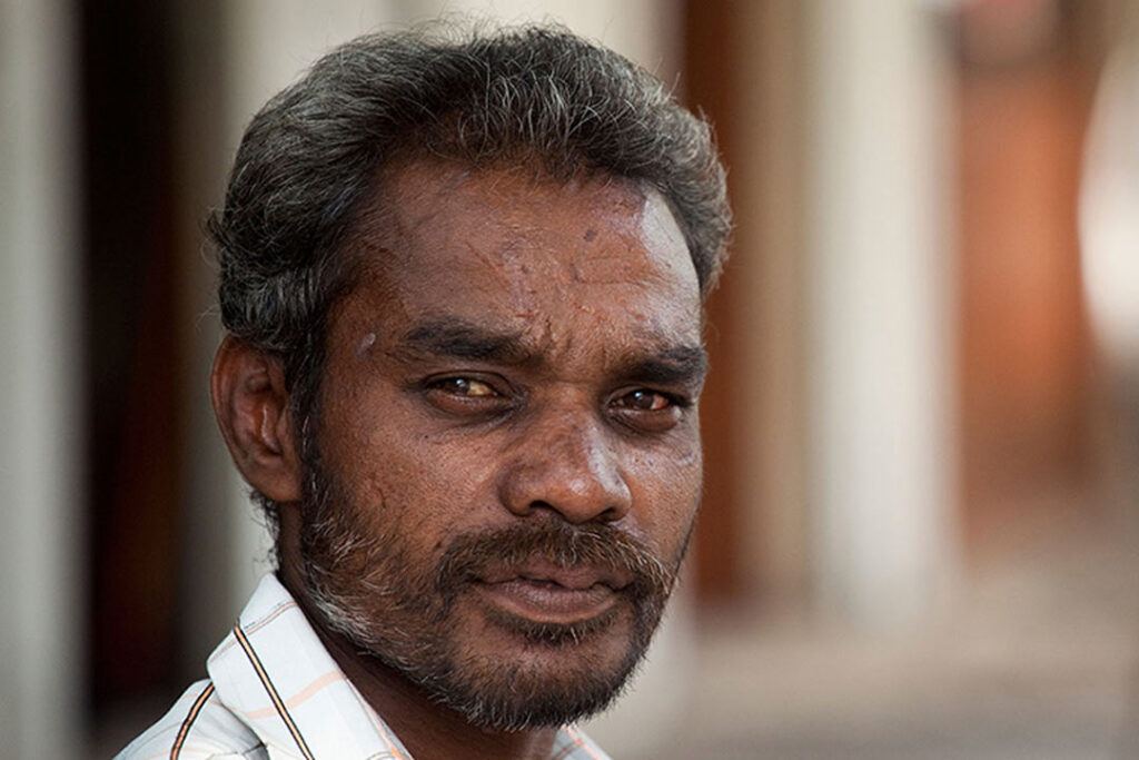 Image of Tamil man representing Yadu for illustration purposes.